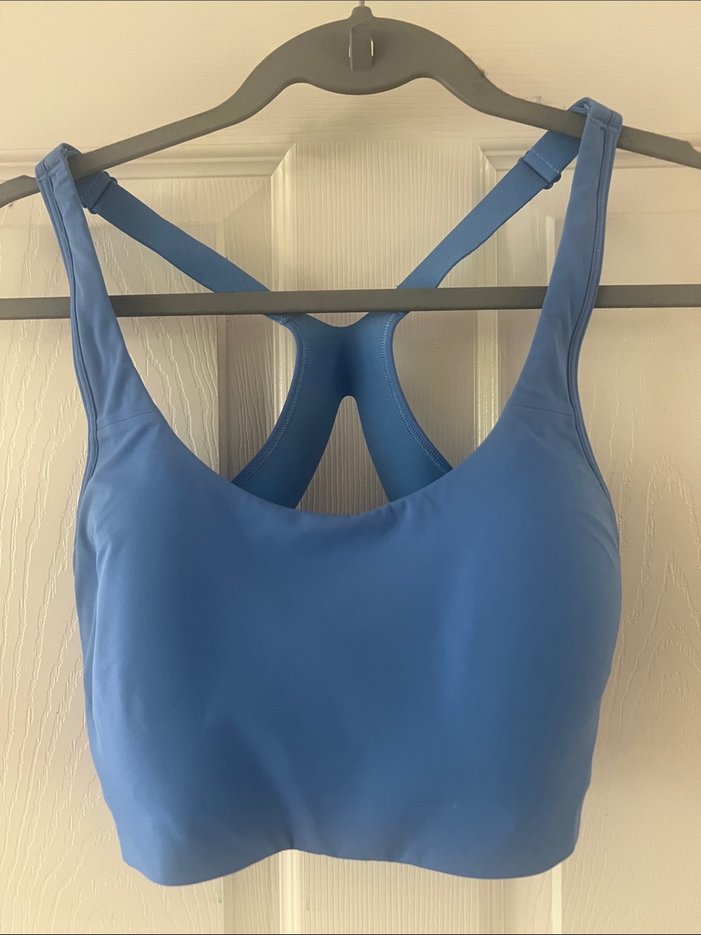 lululemon athletica Blue Medium-Impact Racerback Sports Bra